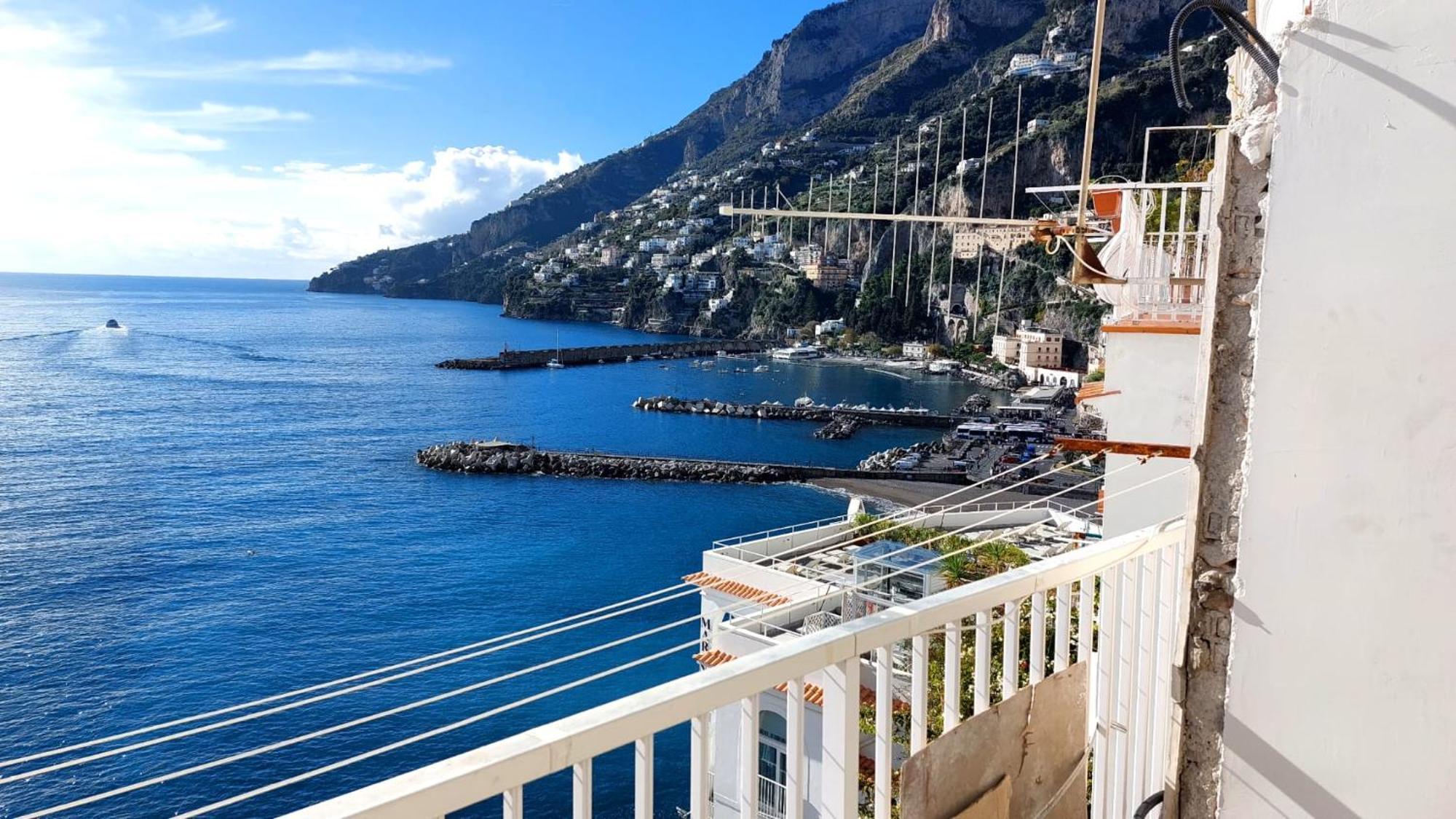 Appartement La Culla Sul Mare Centro Storico à Amalfi Extérieur photo
